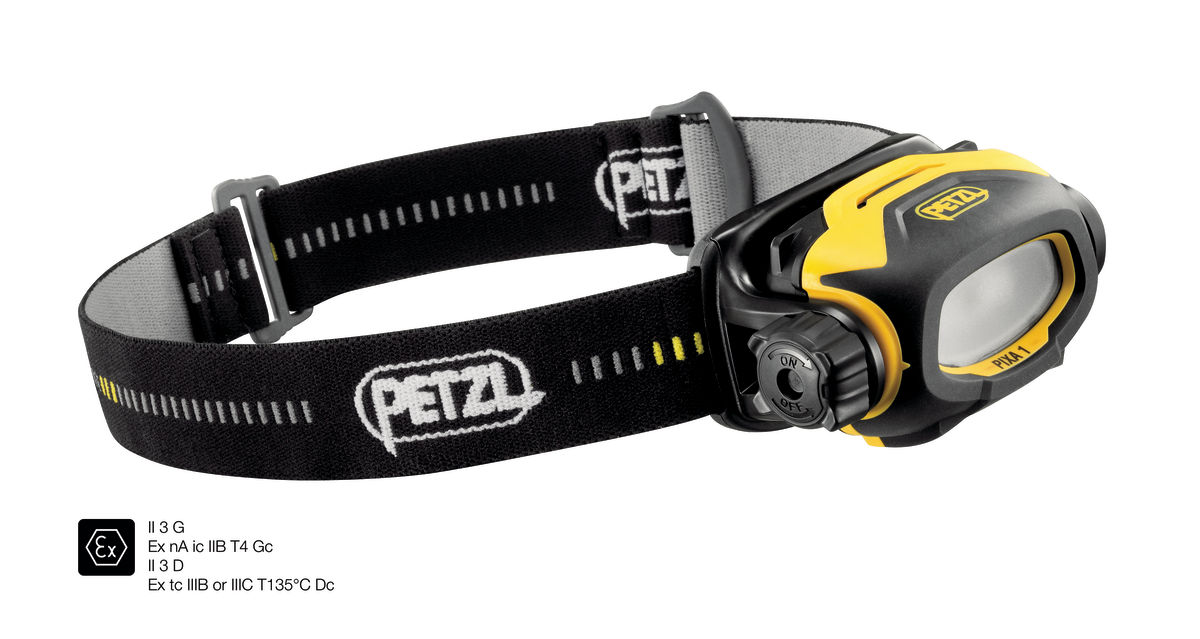 PIXA® 1, Headlamp for use in ATEX explosive environments PIXA® 1, Headlamp for use in ATEX explosive environments