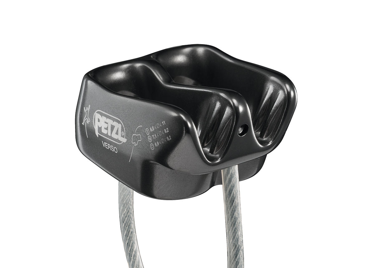 Descendeur Double Frein Pour Corde 10-12 Mm – Auto-freinant, Anti-panique, Alliage Al-Mg, 150 Kg