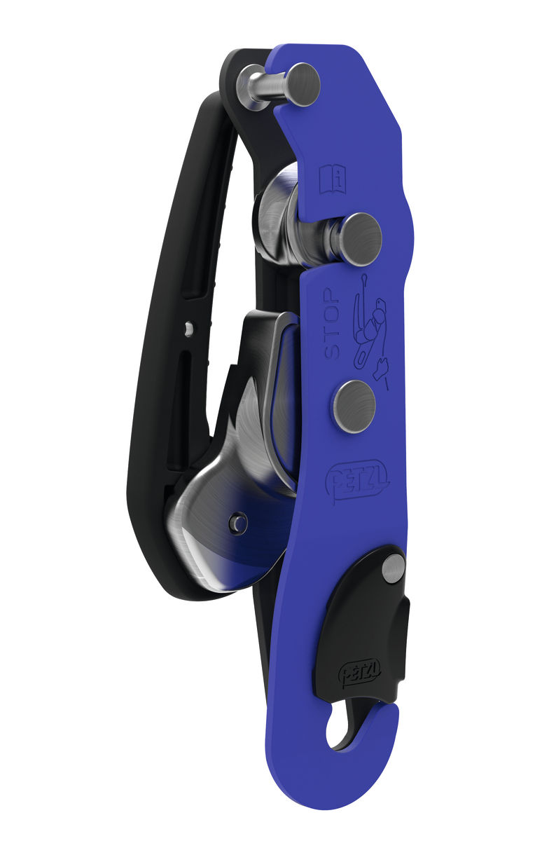 STOP, Assisted braking descender for caving - Petzl USA