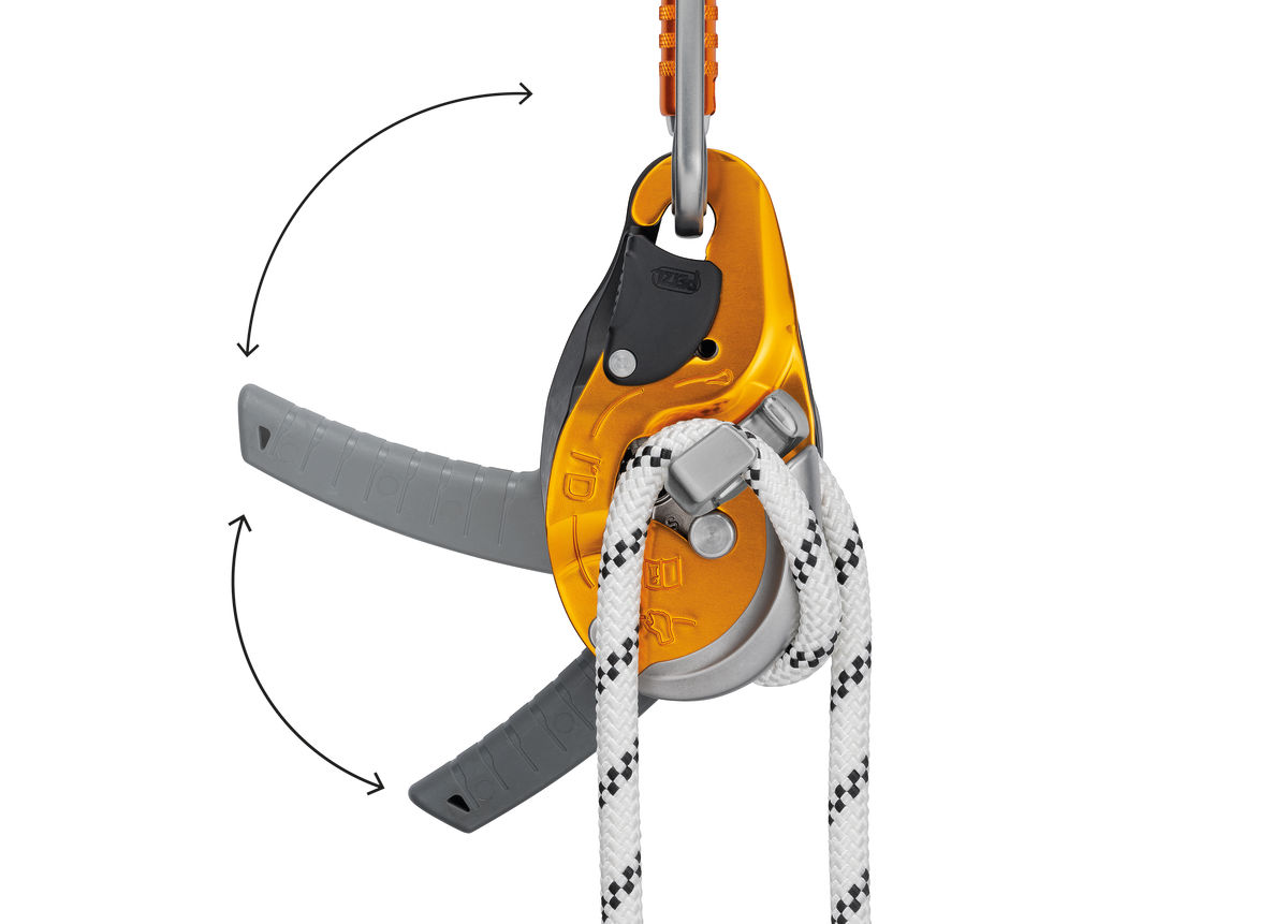PETZL - ペツル PETZL アイディ エバック I'D EVAC I'D® EVAC, Self-braking descender with anti-panic function