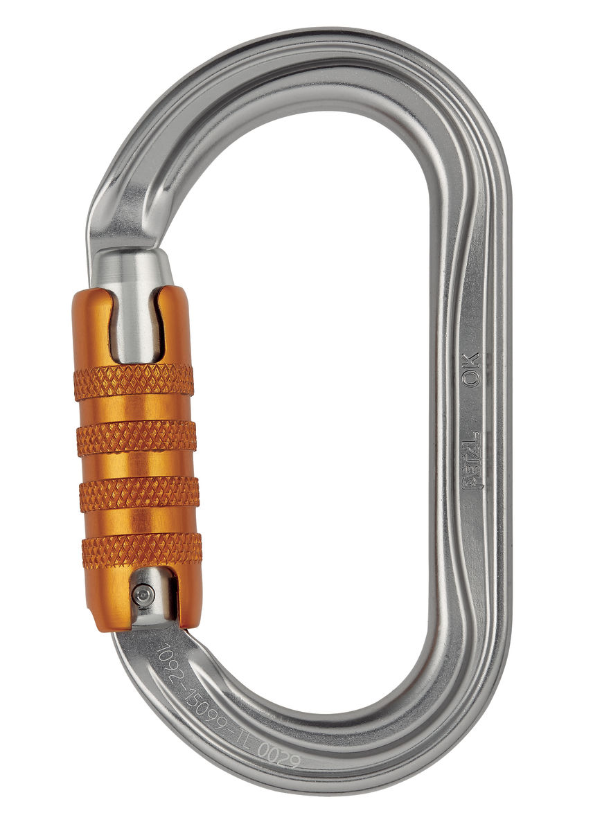 Mosquetón de Escalada Petzl OK Ball Lock Carabiner