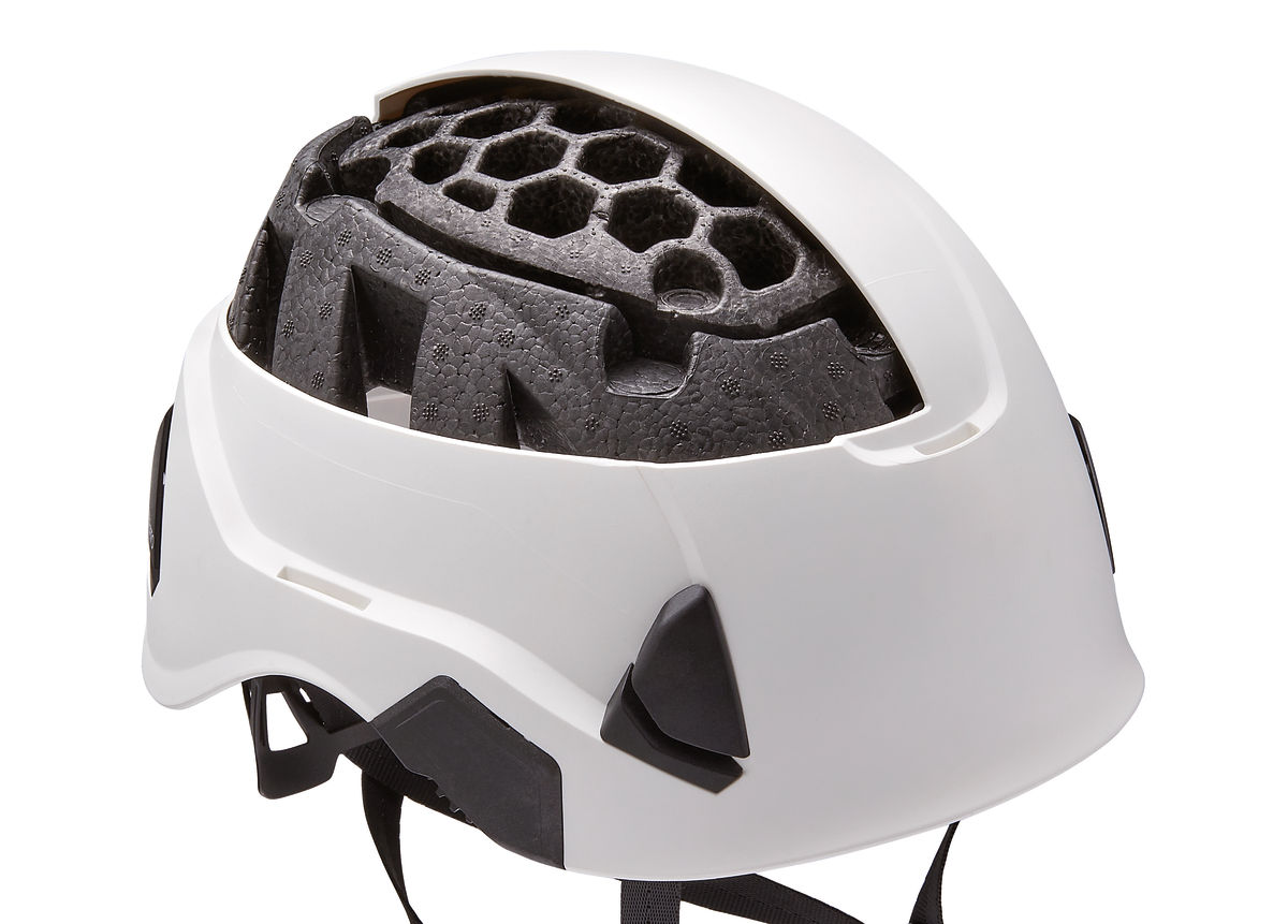 PETZL Strato Vent Hi-Viz Helmet - Lightweight Orange Safety Helmet With Ventilation