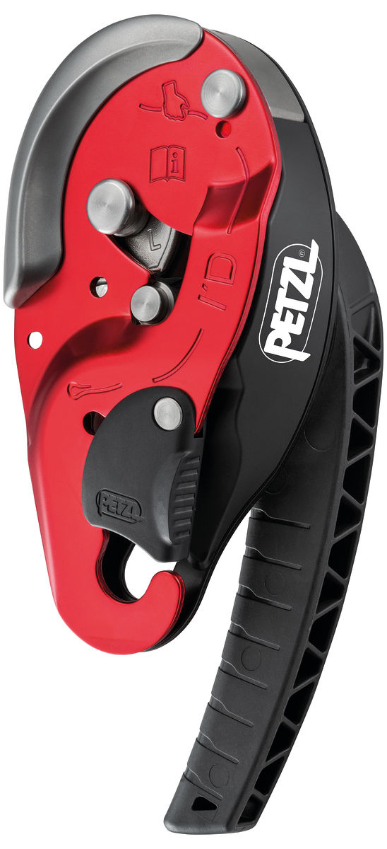 I'D® L, Self-braking descender with anti-panic function for rescue