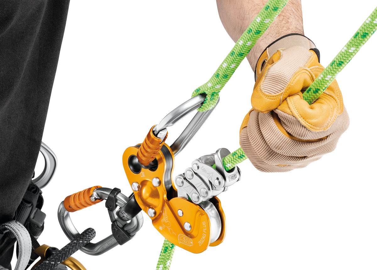 ZIGZAG® PLUS, Mechanical Prusik with high-efficiency swivel, for tree care  - Petzl Canada