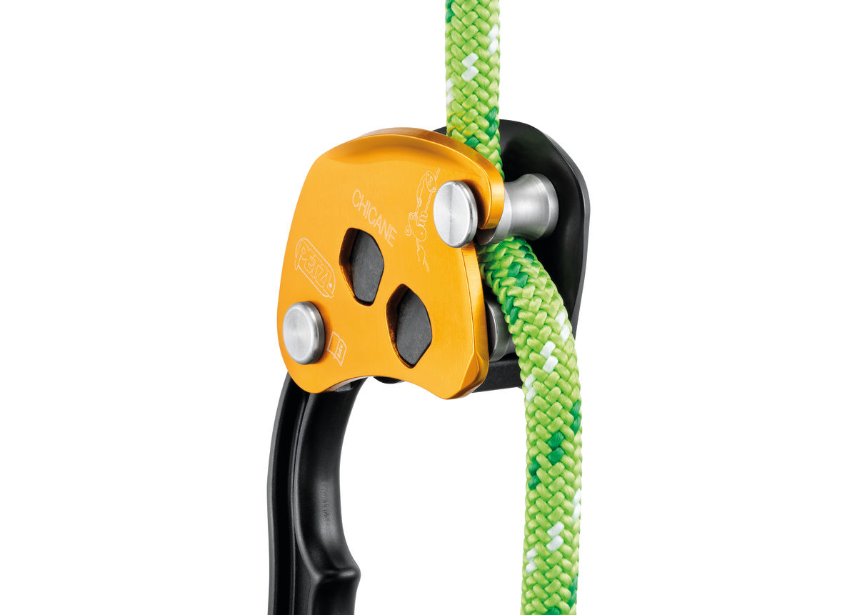CHICANE, Auxiliary brake for mechanical Prusik on single