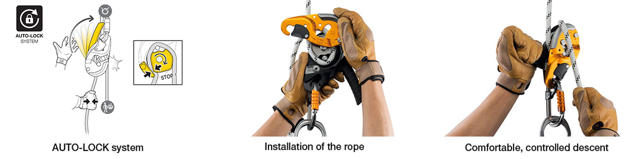 Petzl - Auxiliary Open Brake For I'D - Rope Access Equip