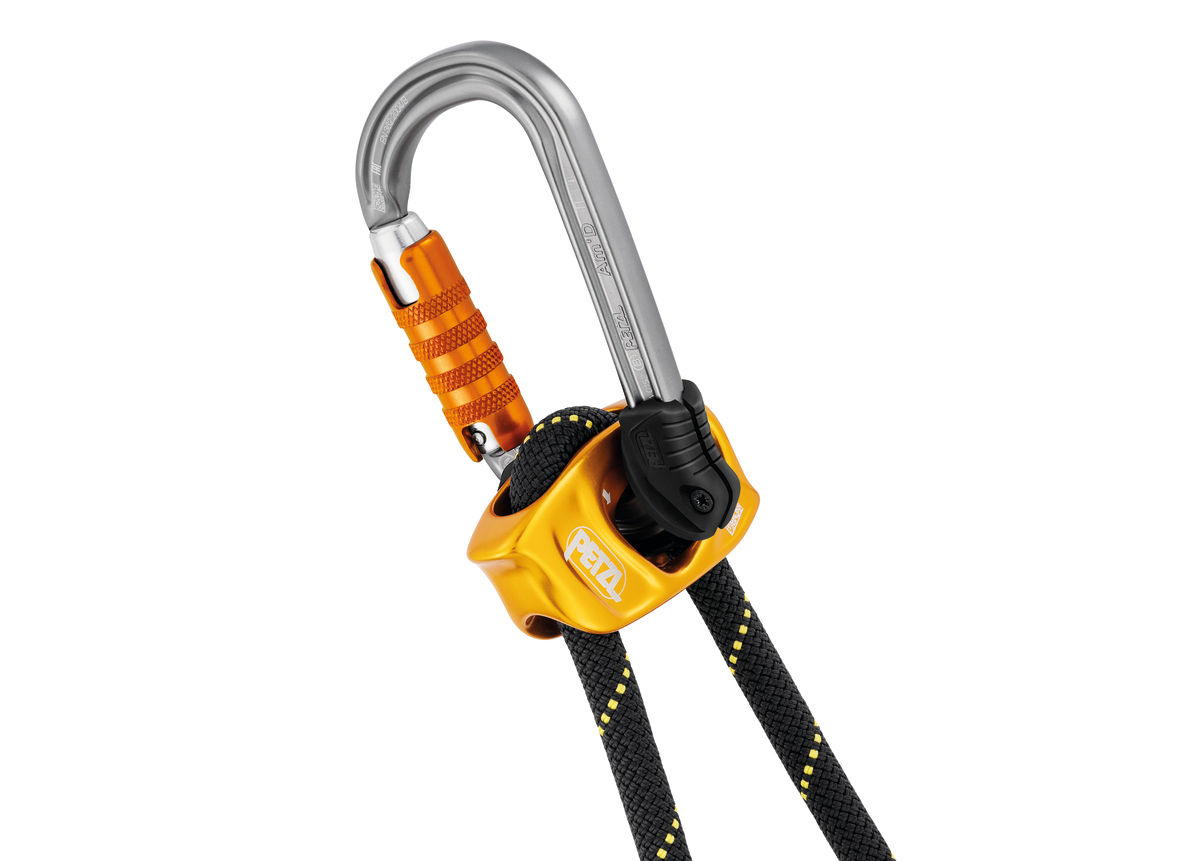 Mousqueton pour longe de progression Vertigo Twist-Lock - PETZL