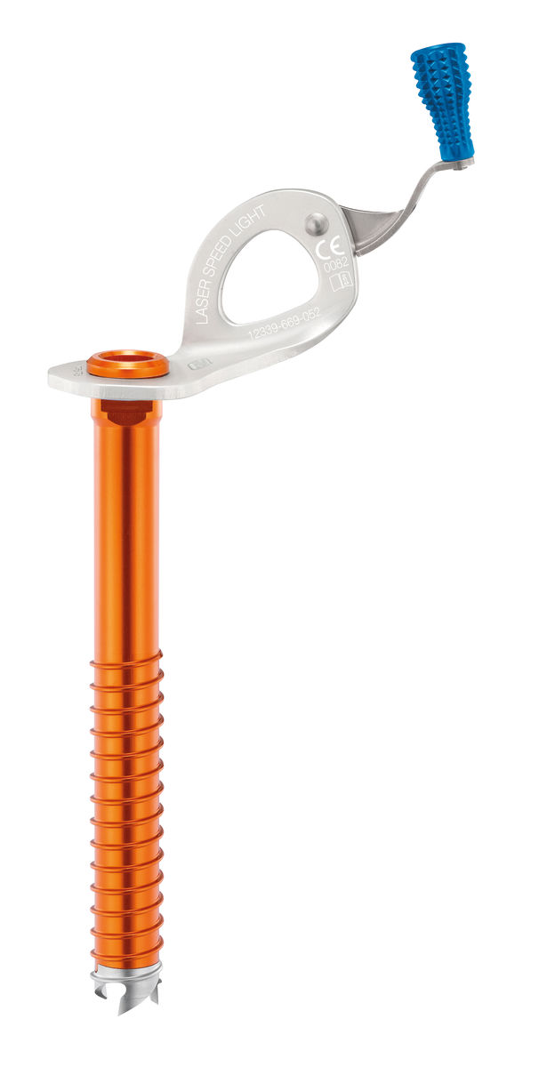 PETZL - ペツル　レーザースピード17cm LASER SPEED LIGHT, Ultra-lightweight ice screw with