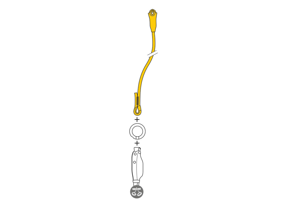 Longe de progression double JANE-Y PETZL - Vermeer France Elagage