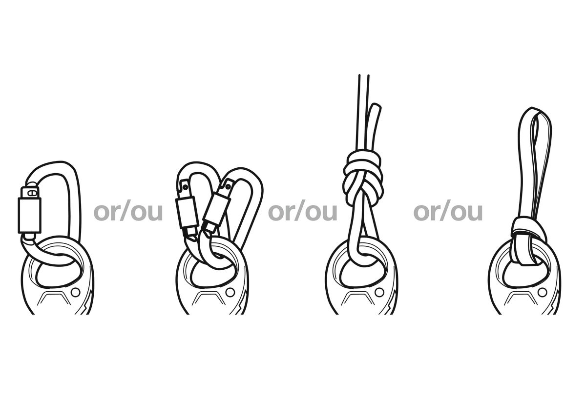 SPIN L1, Very high efficiency single pulley with swivel - Petzl USA