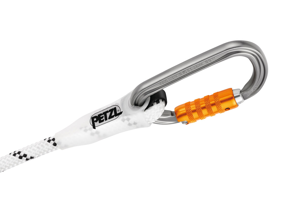 AXIS 11 mm with sewn termination, Low stretch kernmantel rope with sewn  termination for use with an ASAP LOCK mobile fall arrester - Petzl USA