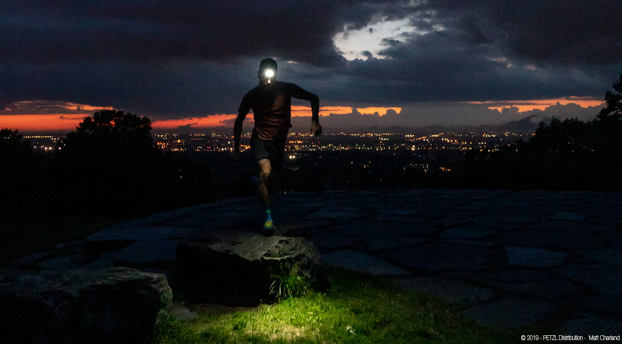 Ma lampe frontale pour la course à pied