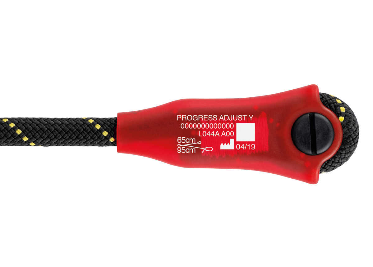 PROGRESS ADJUST-Y, Double adjustable progression lanyard - Petzl USA