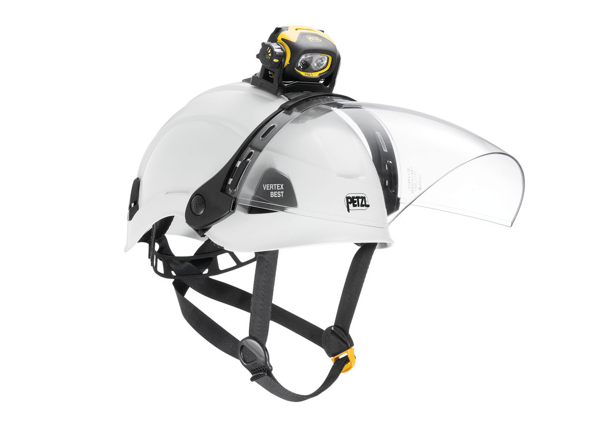 PIXA® 3, Lampe frontale permettant d'évoluer en environnement explosible  ATEX, adaptée à la vision de proximité, aux déplacements et à la vision  lointaine. 100 lumens - Petzl Schweiz