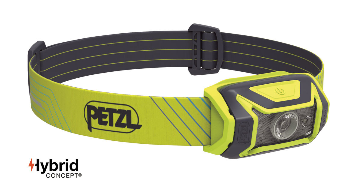 TIKKA® CORE, Rechargeable, compact, easy-to-use headlamp with red lighting.  450 lumens - Petzl USA