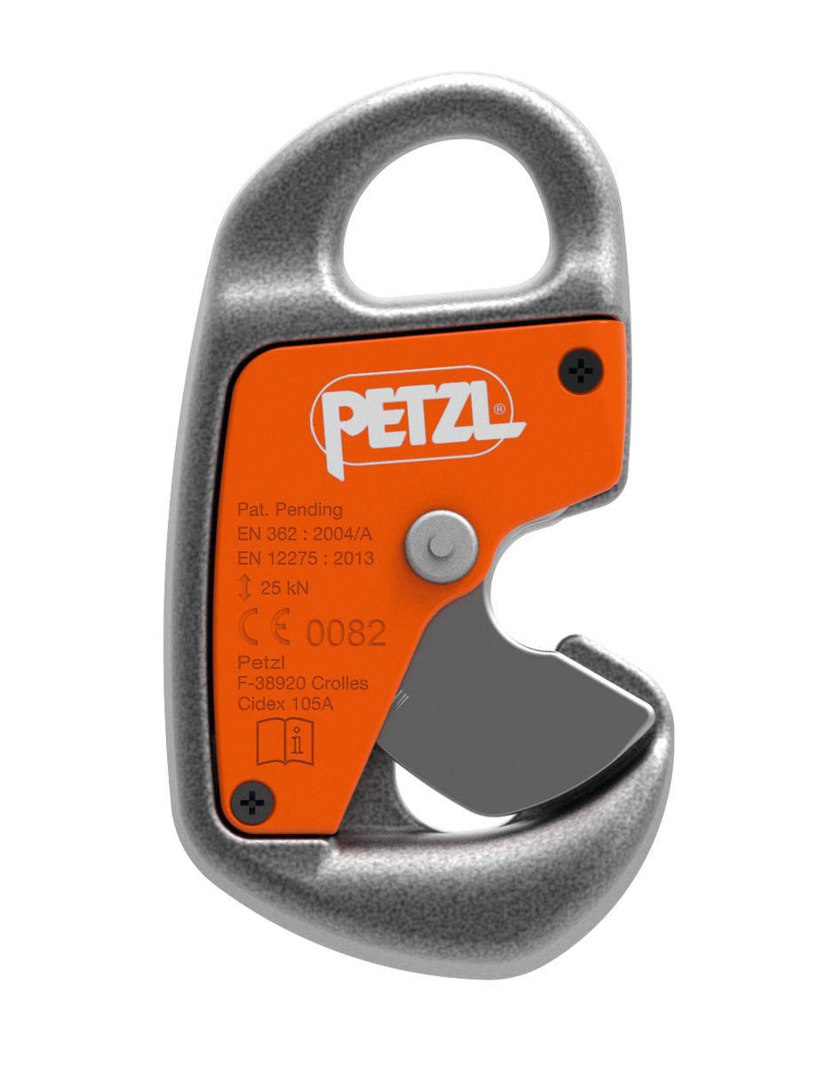 EASYTOP® STEEL, Mousqueton de relais, ergonomique et durable pour les  usages en intérieur - Petzl Other