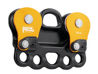 Petzl Minder S2 Poulie Double : Compacte, 91% D'efficacité, Pour Systèmes De Transport Et Sauvetage Technique