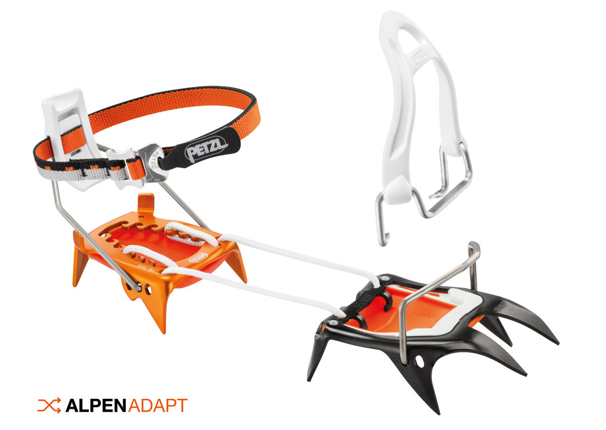 IRVIS® HYBRID, Crampons hybrides pour le ski de randonnée et les approches  en milieu glaciaire - Petzl France