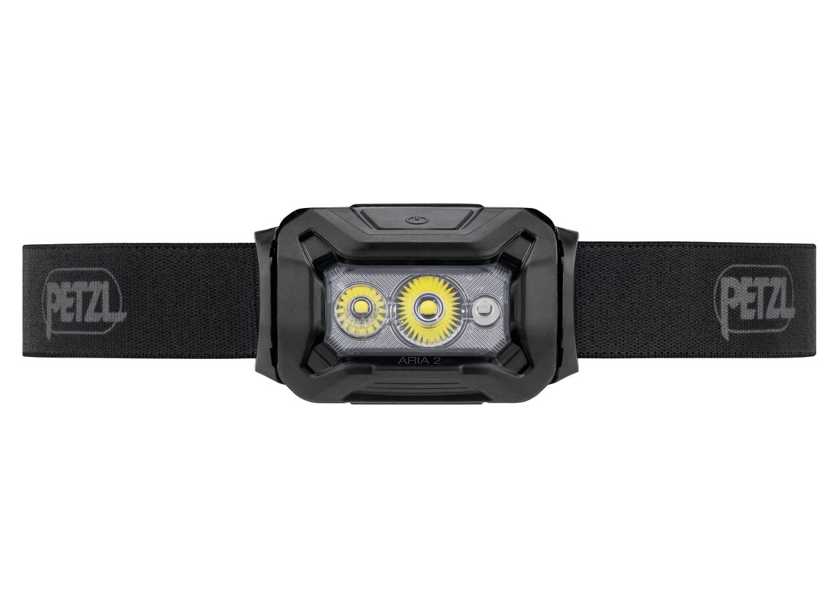 ARIA® 2 RGB, Waterproof, robust, and powerful headlamp with white, red,  green, and blue lighting, ideal for exploring nature at night. 450 lumens -  Petzl USA