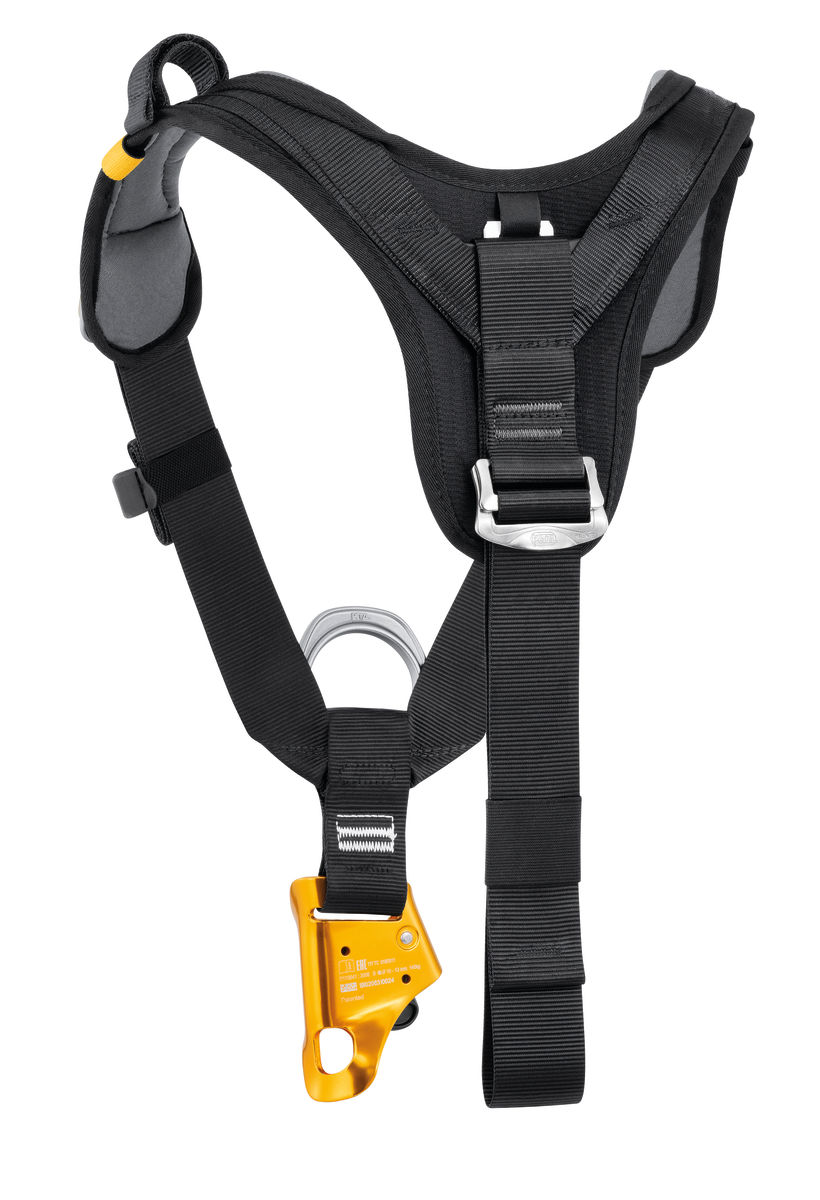 TOP CROLL® L, Chest harness for seat harness, with integrated