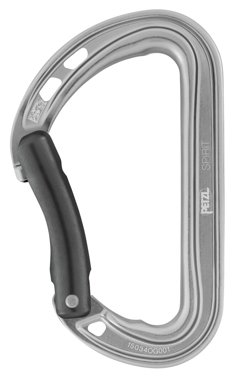 SPIRIT, Lightweight, versatile carabiner for sport climbing