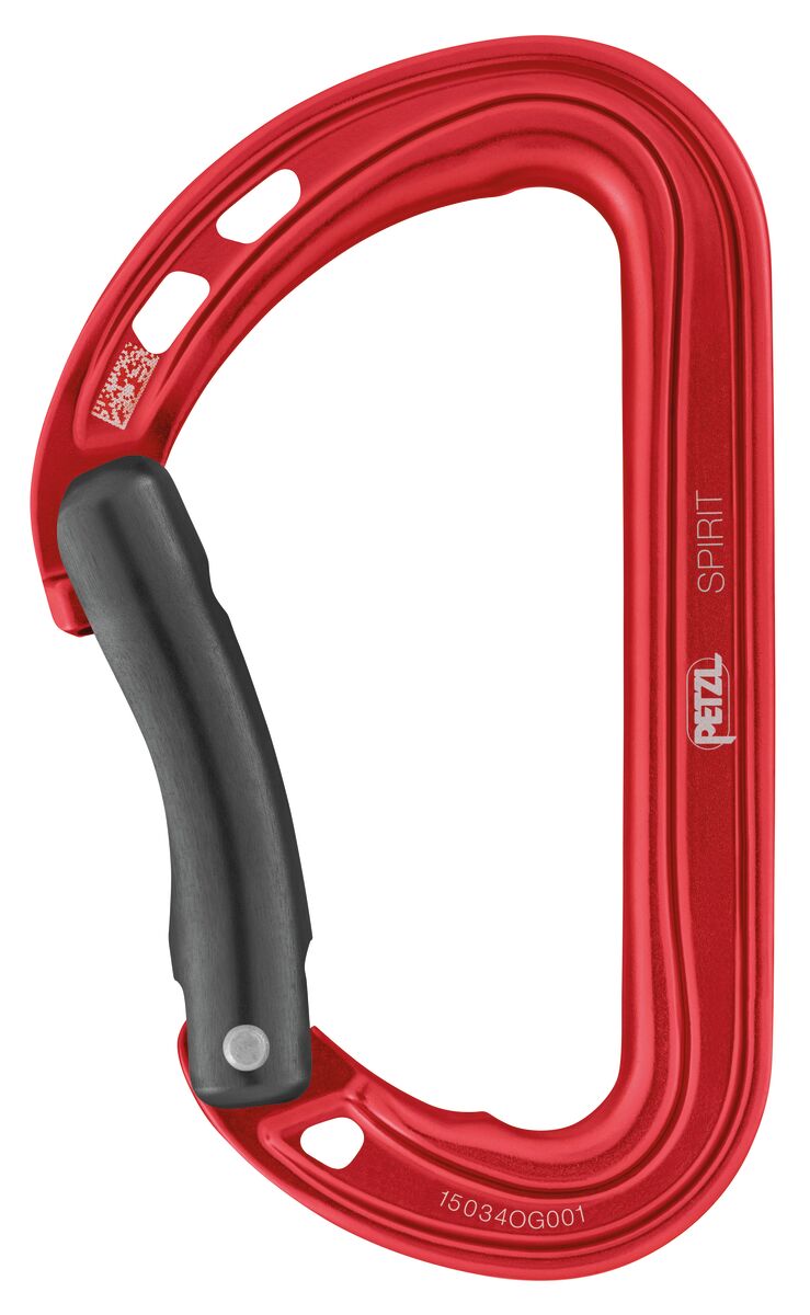 SPIRIT, Lightweight, versatile carabiner for sport climbing 