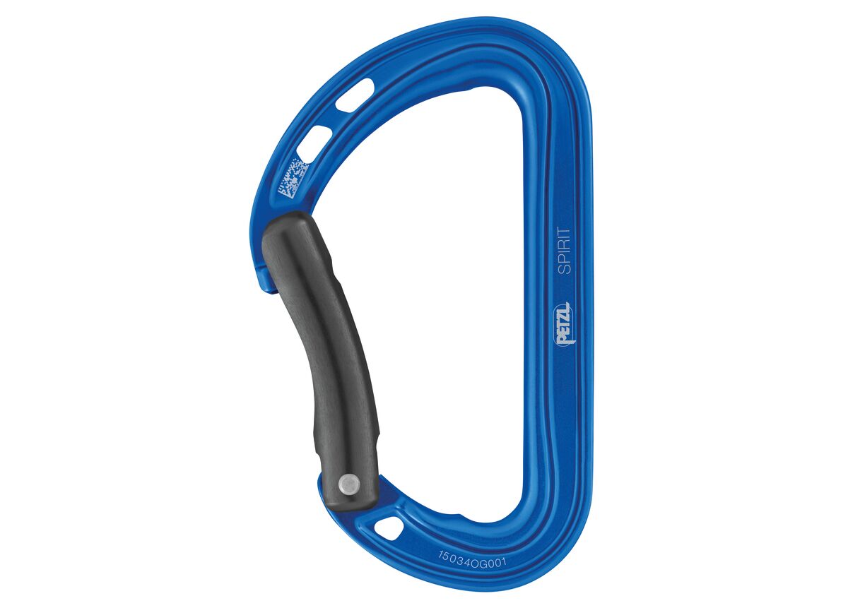 SPIRIT, Lightweight, versatile carabiner for sport climbing - Petzl USA