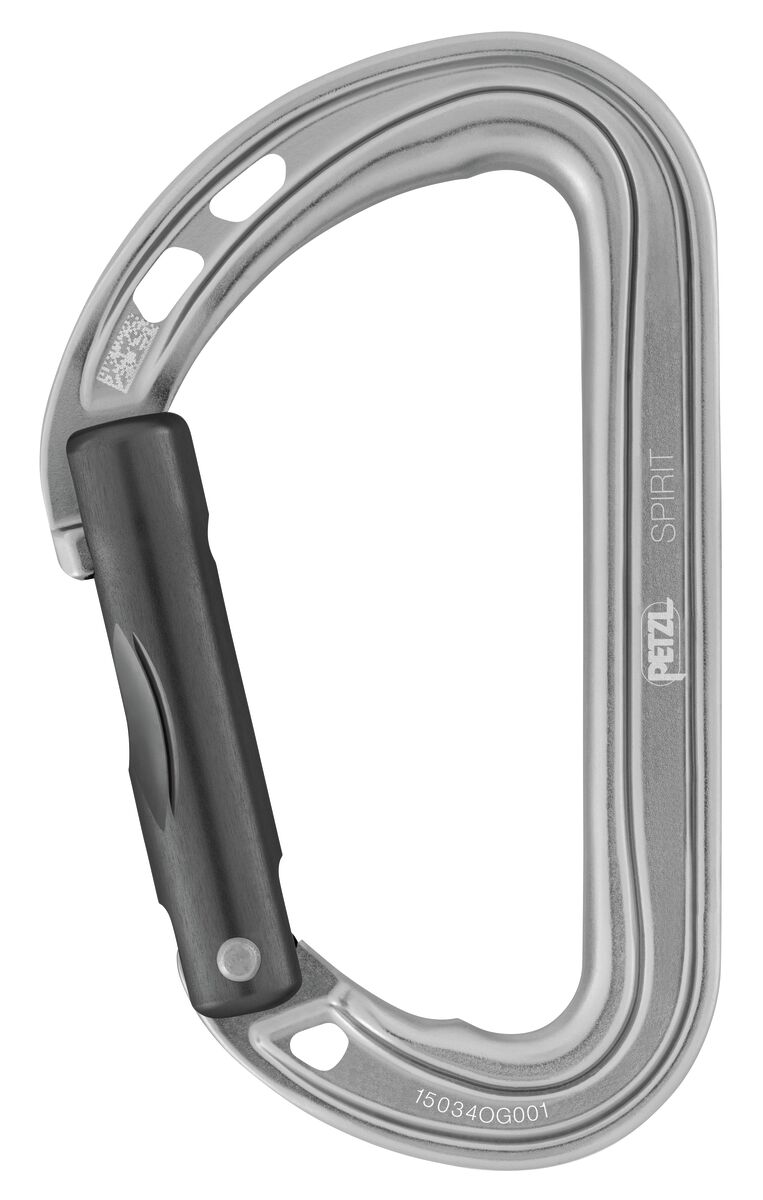 SPIRIT, Lightweight, versatile carabiner for sport climbing 