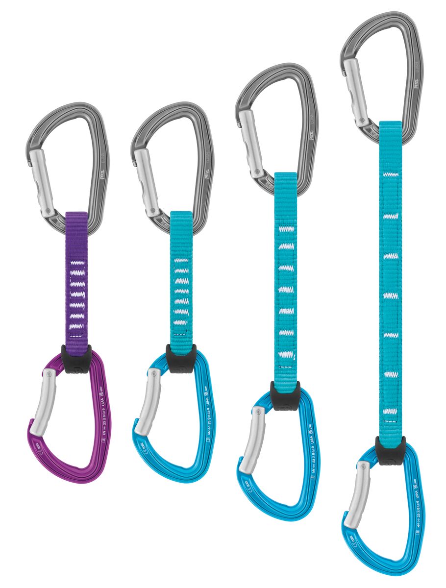 Test Petzl Pack 6 Dégaines Djinn Axess : avis Dégaine escalade