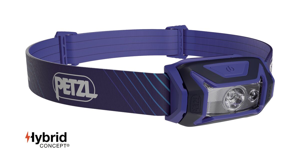 PETZL Tikka CORE - Linterna frontal recargable, compacta de 450 lúmenes con  iluminación roja, para senderismo, escalada y campamento