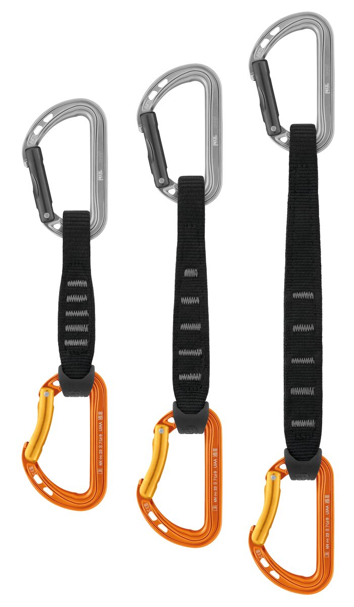 SPIRIT EXPRESS, Lightweight, versatile quickdraw for rock climbing