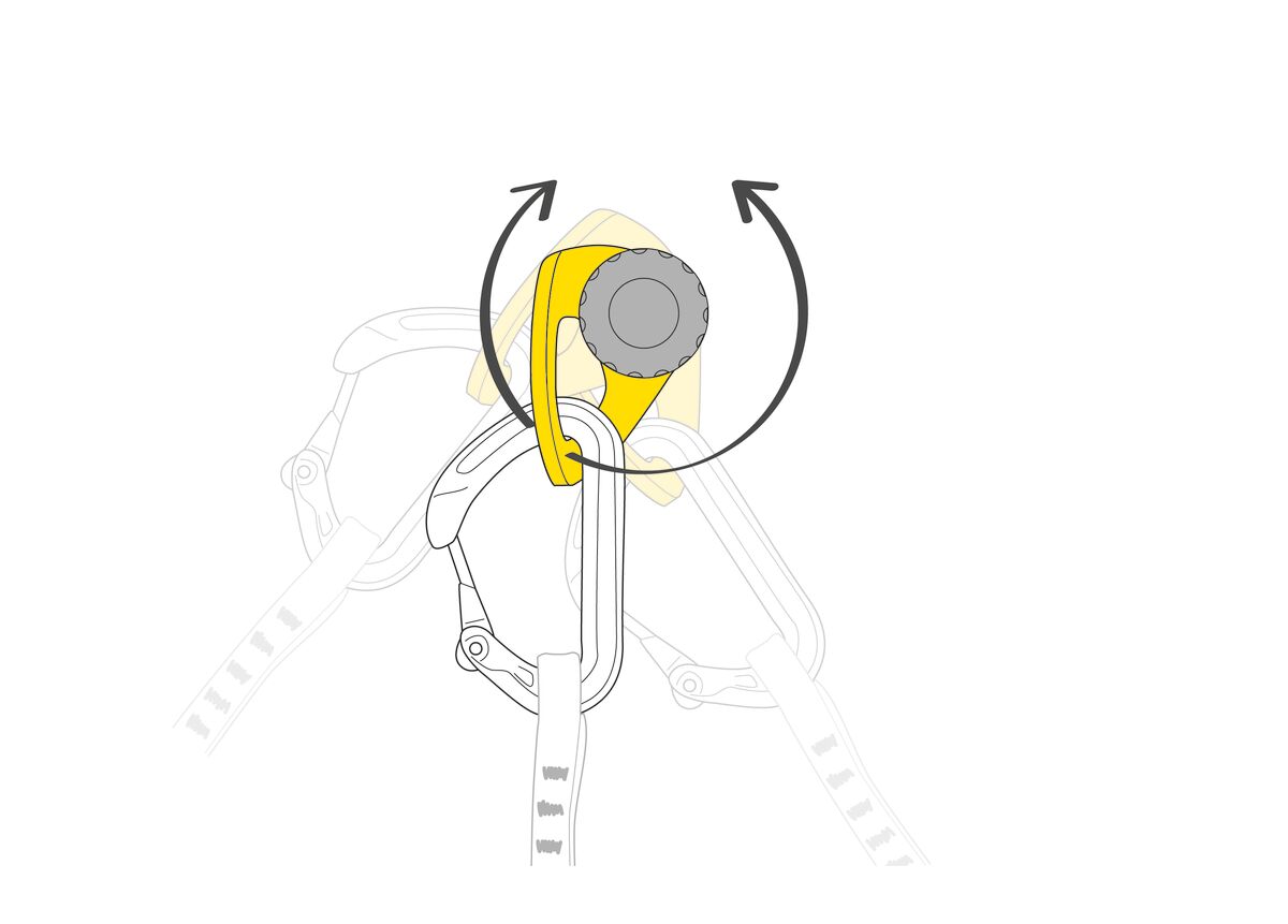 Ancoraggio Provvisorio Petzl Pulse 8 Mm Per Speleologia | Chiodo In Acciaio E Piastra In Alluminio, Installazione Rapida