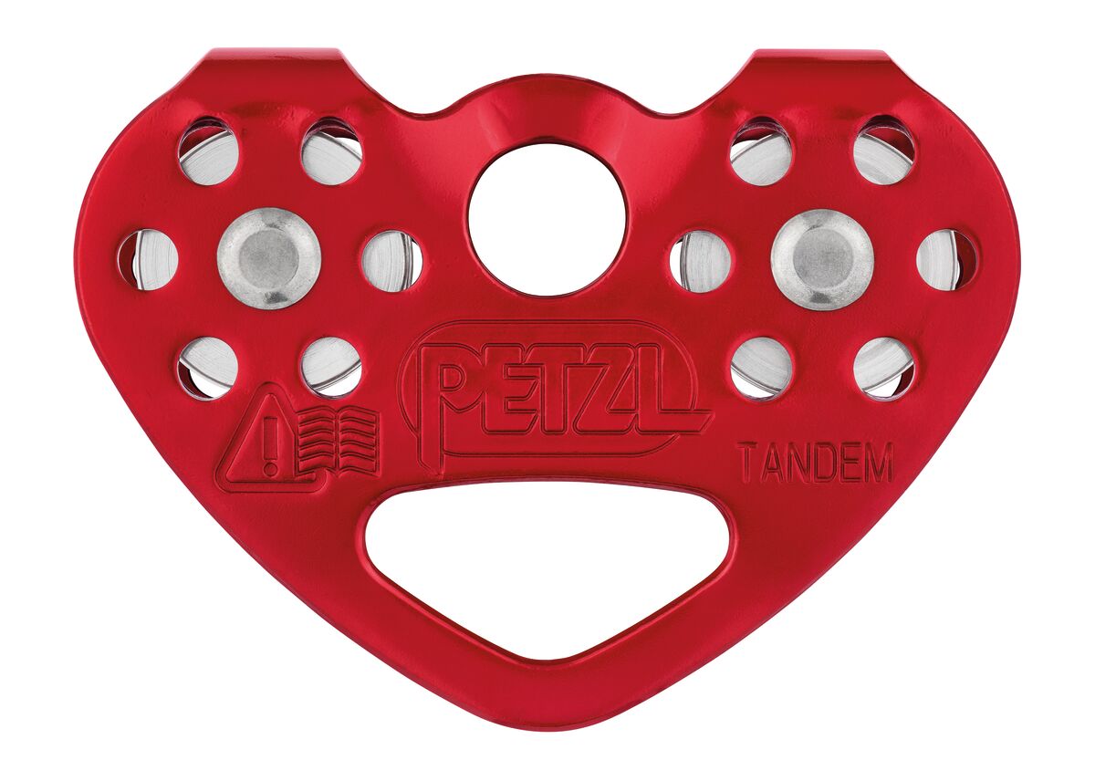 ペツル　タンデムプーリー TANDEM®, Double pulley for Tyrolean traverses on rope - Petzl Other