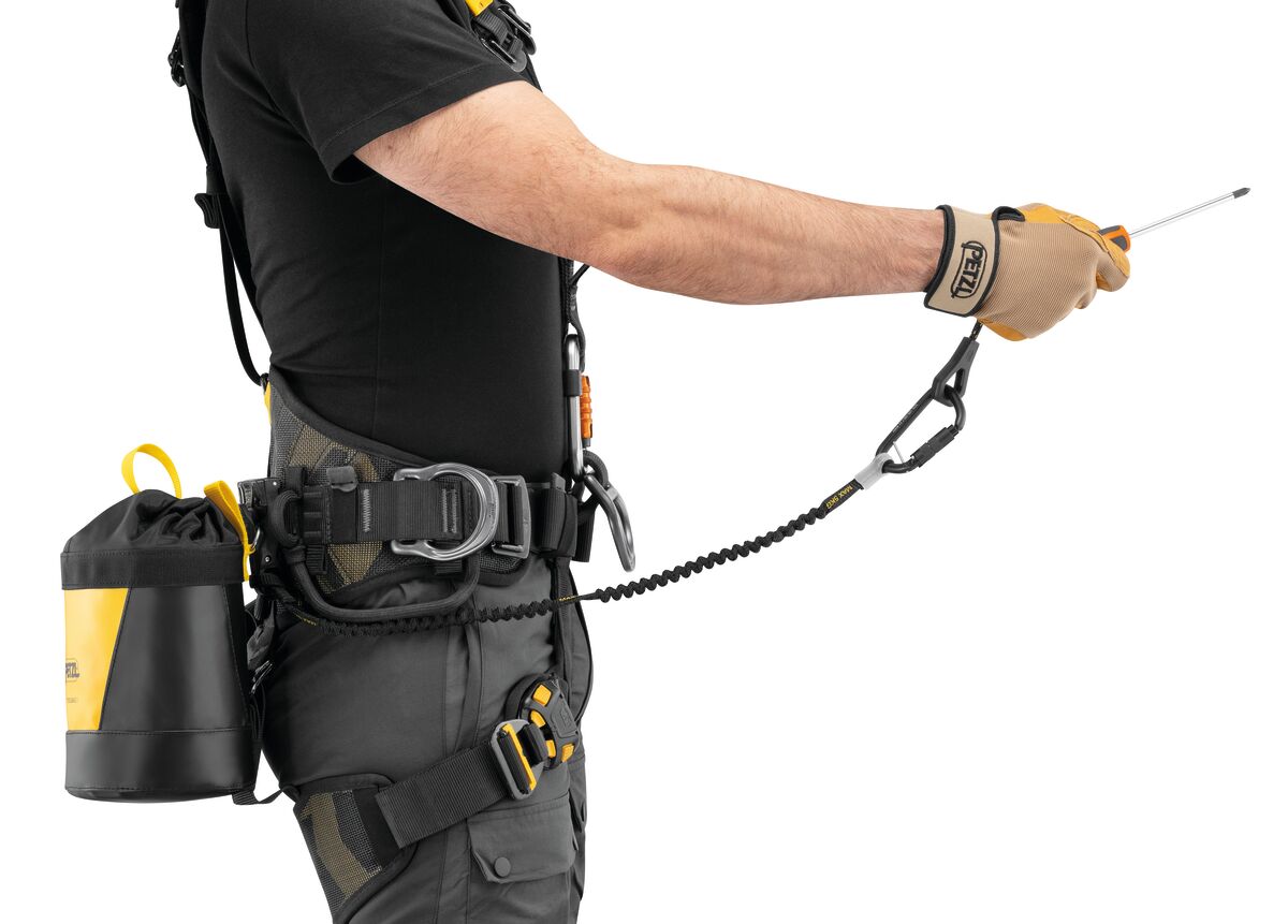 PETZL - Interfast ツールバッグアクセサリー INTERFAST, Quick connection accessory for the TOOLBAG and