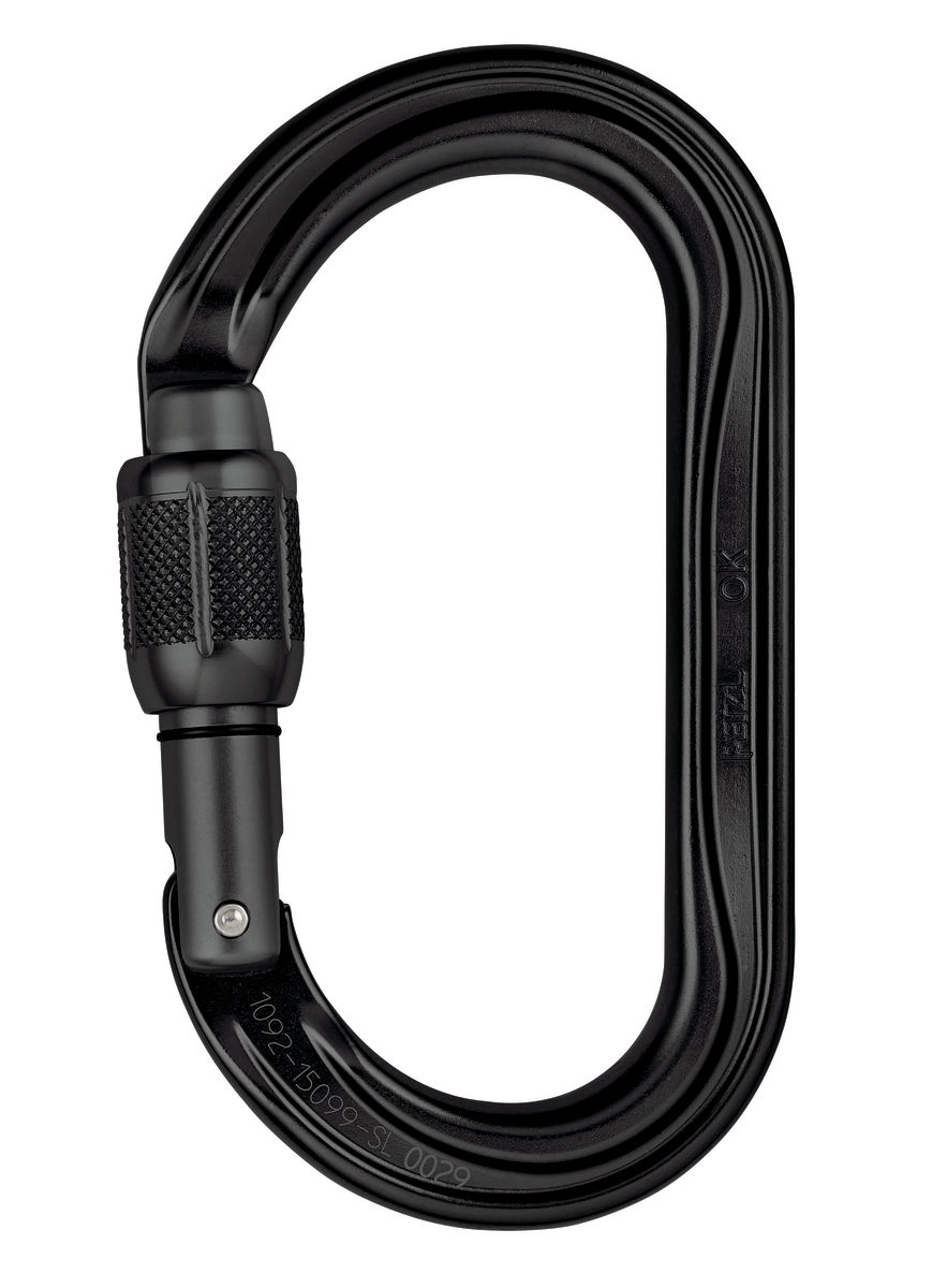 Amazon.com : Petzl OK Carabiner - Oval Carabiner for Use