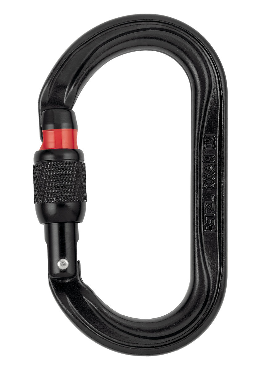 Petzl Oxan H-Frame Triact-Lock Black Carabiner