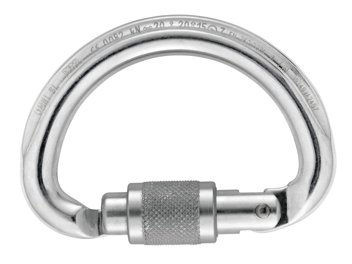 Mousqueton demi rond Omni Triact Lock M37 TL Petzl