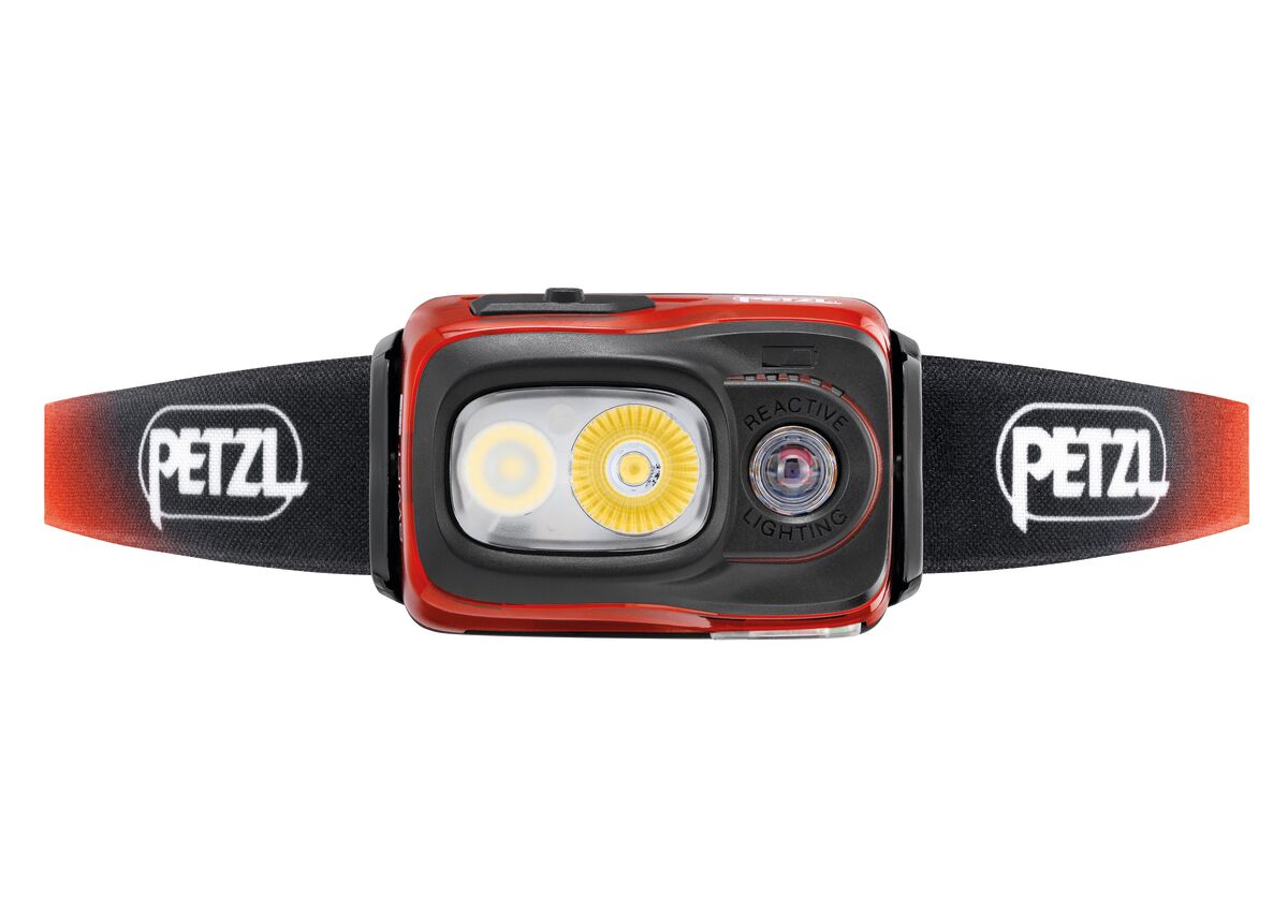 SWIFT® RL, Compact, ultra-powerful, and rechargeable headlamp featuring  REACTIVE LIGHTING® technology. 1100 lumens - Petzl USA