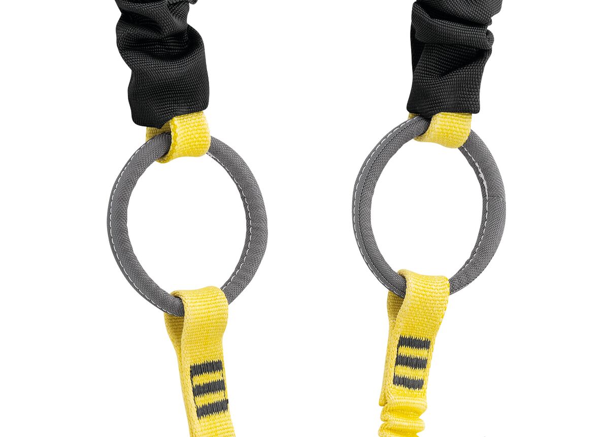 ABSORBICA®-Y TIE-BACK MGO, Double lanyard with integrated