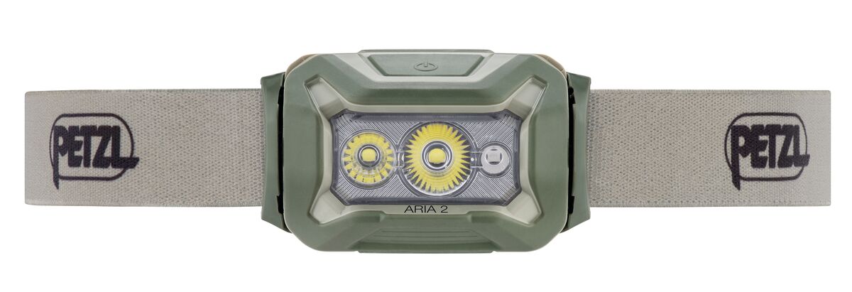 ARIA® 2 RGB, Waterproof, robust, and powerful headlamp with white, red,  green, and blue lighting, ideal for exploring nature at night. 450 lumens -  Petzl USA