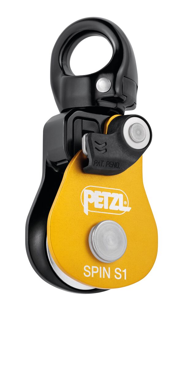 SPIN S1 Very high efficiency compact single pulley with swivel