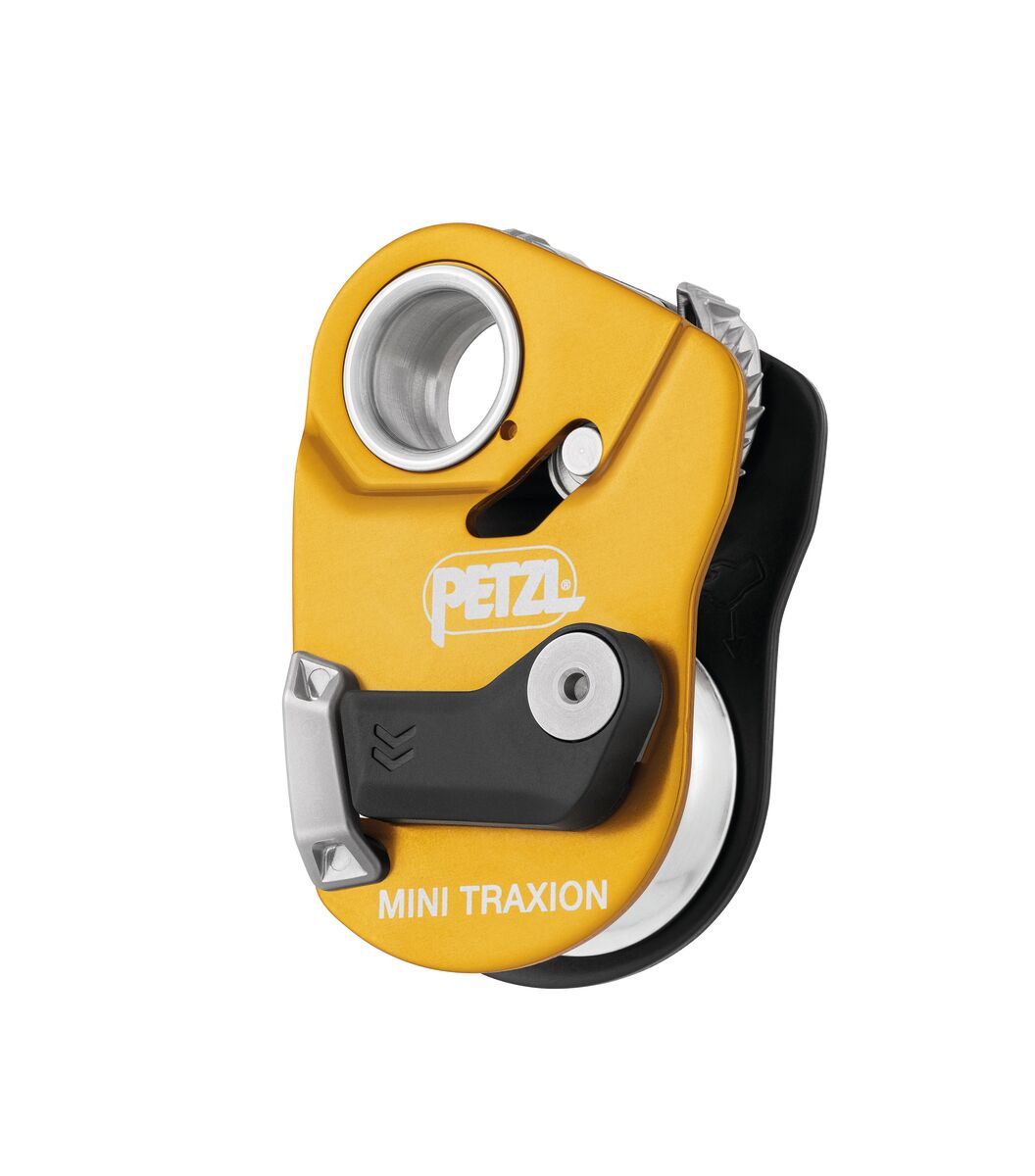 MINI TRAXION, High-efficiency, openable progress-capture pulley