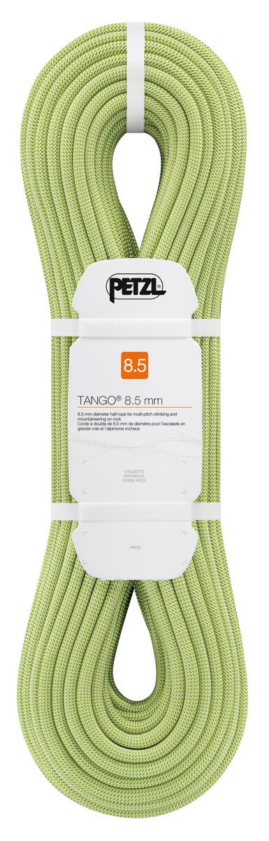 TANGO® 8.5 mm, 8.5 mm diameter half rope for multi-pitch and alpine rock  routes - Petzl USA
