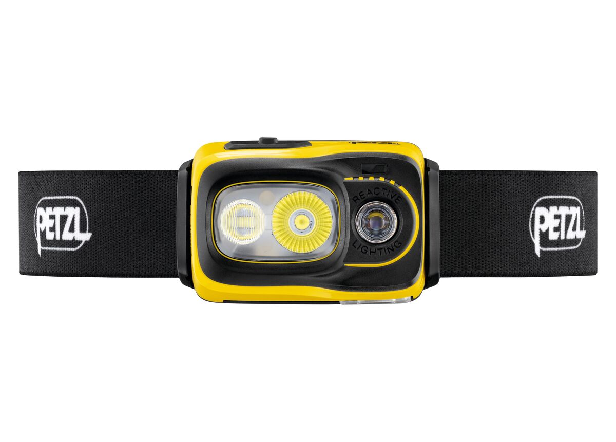 SWIFT® RL, Compact, powerful, lightweight, and rechargeable headlamp  featuring REACTIVE LIGHTING® technology®. 1100 lumens - Petzl Other