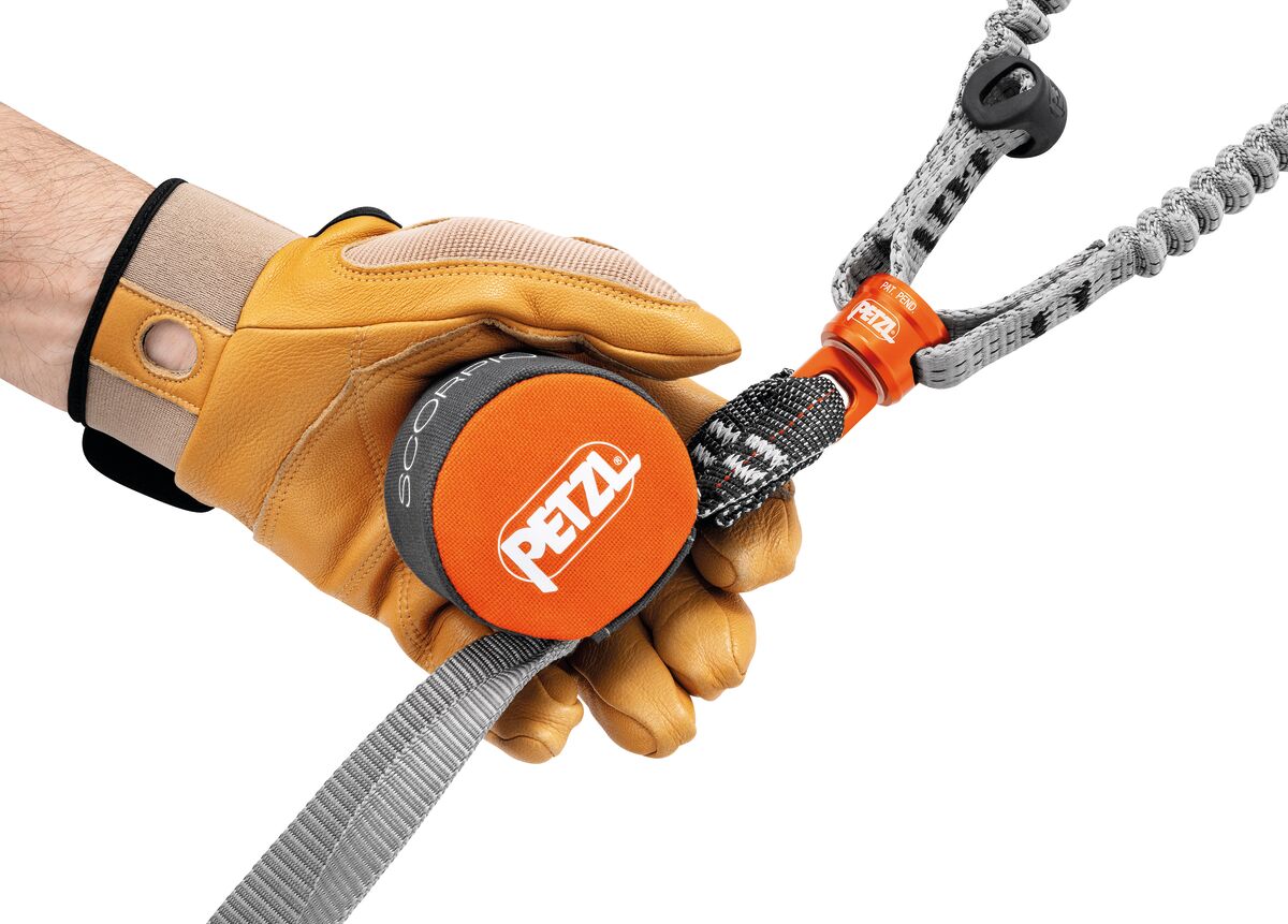 SCORPIO® VERTIGO SW, Via ferrata lanyard with VERTIGO carabiners