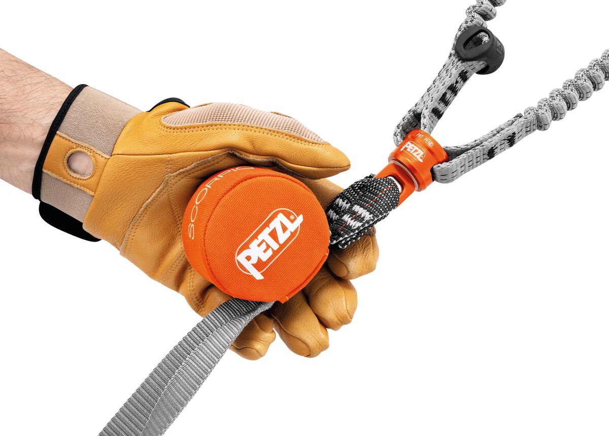 SCORPIO® EASHOOK SW, Via ferrata lanyard with EASHOOK carabiners