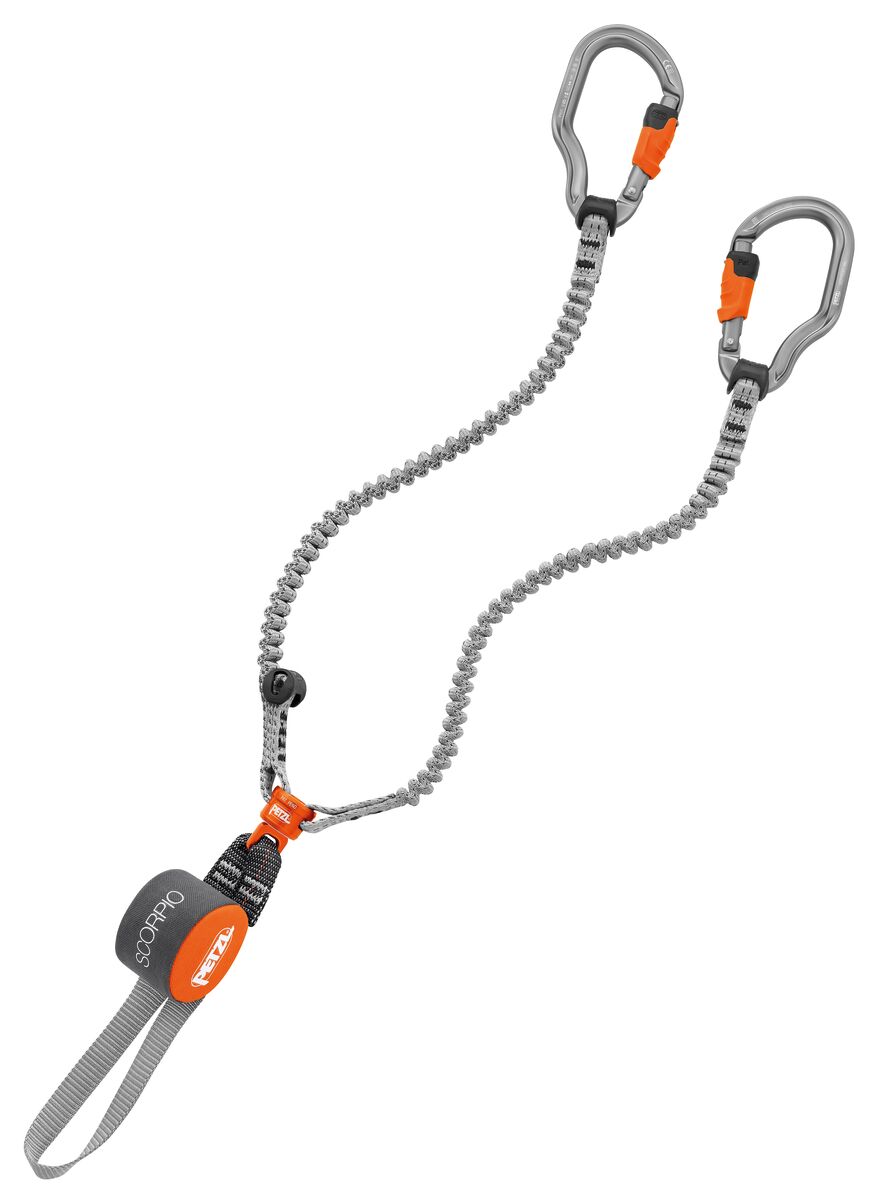 SCORPIO® VERTIGO SW, Via ferrata lanyard with VERTIGO carabiners