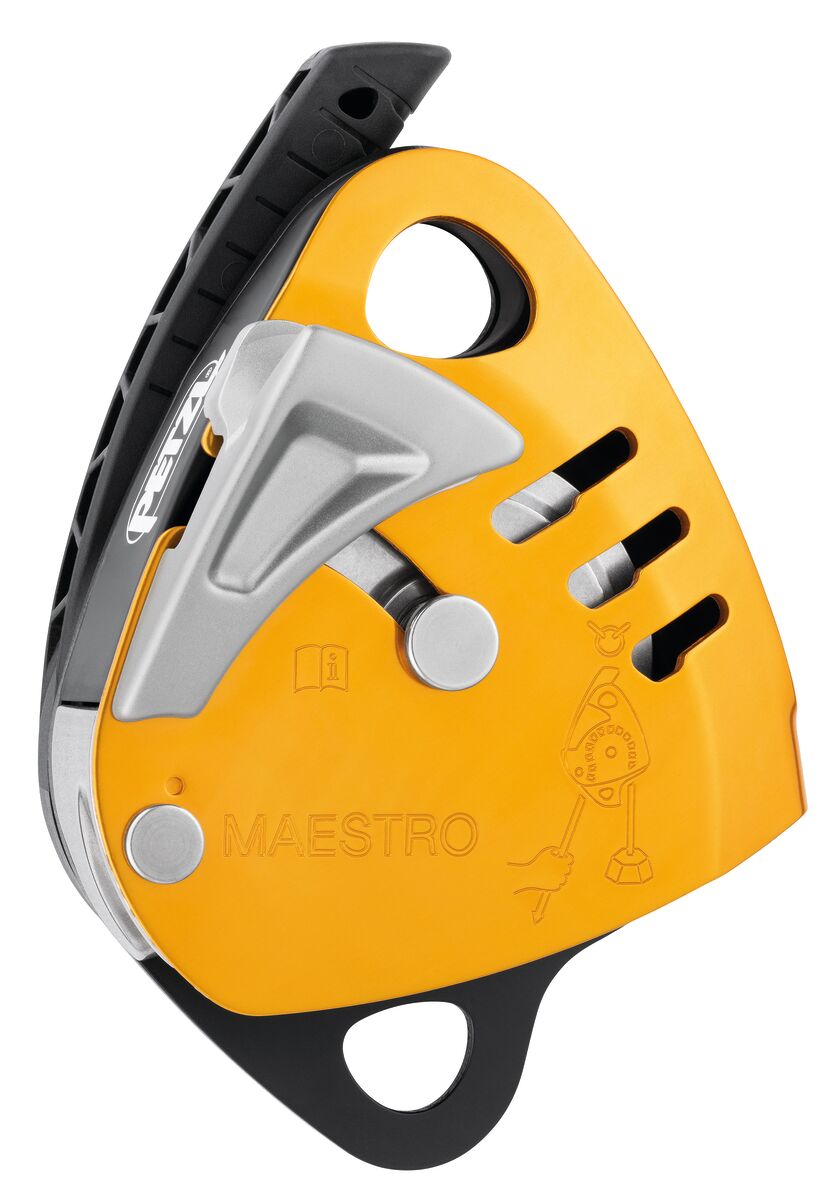 MAESTRO® S, Descender with integrated progress-capture pulley for 