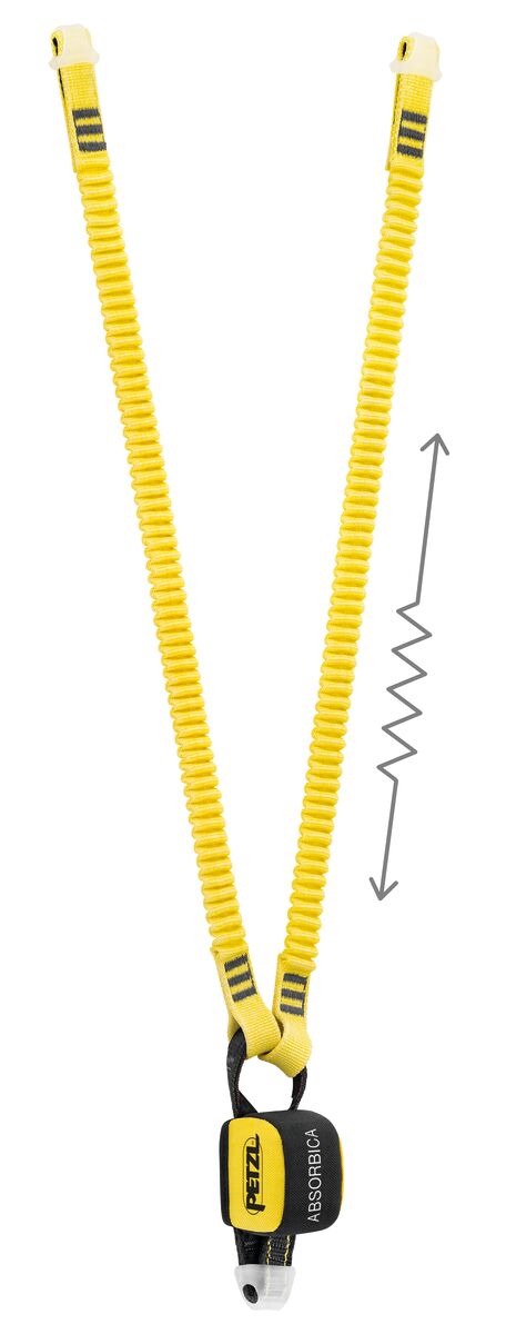 ABSORBICA®-Y 150, Double lanyard with integrated energy