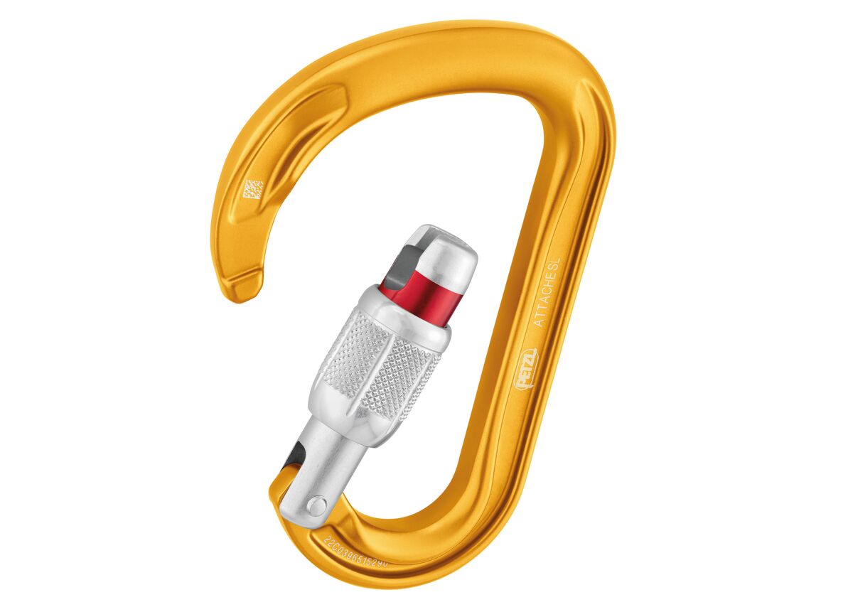 Petzl ATTACHE moschettone a ghiera